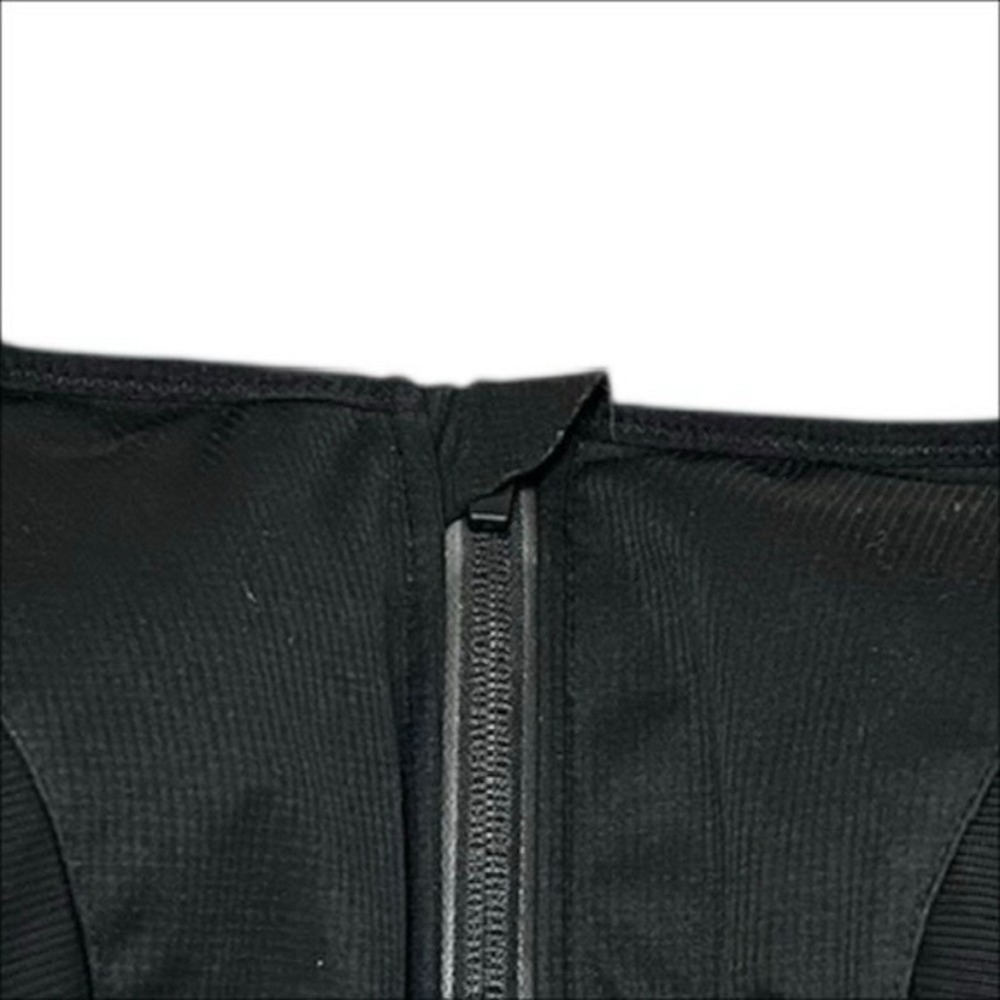 SheFit Ultimate High Impact Sports Bra 2Luxe 2XL Black Adjustable Front Zip - Picture 9 of 13